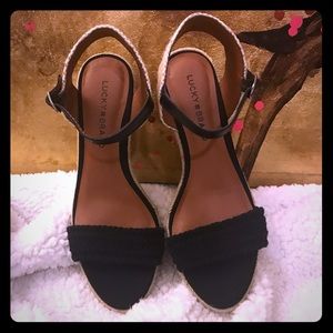 Lucky☘️Brand size 7.5 espadrille sandals